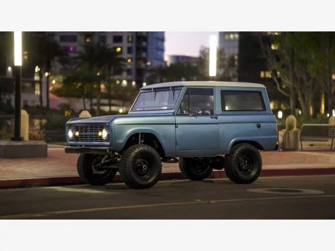 Tiffany Blue Ford Bronco Wagon.  Click to enlarge.