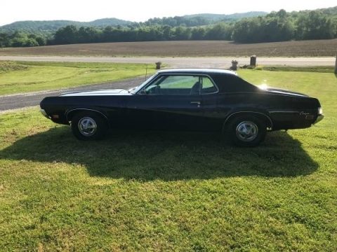 Custom Midnight Blue Mercury Cougar Hardtop.  Click to enlarge.