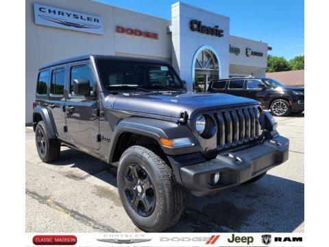 Granite Crystal Metallic Jeep Wrangler Unlimited Sport 4x4. Click to enlarge. Granite Crystal Metallic Jeep Wrangler Unlimited Sport 4x4. Click to enlarge.