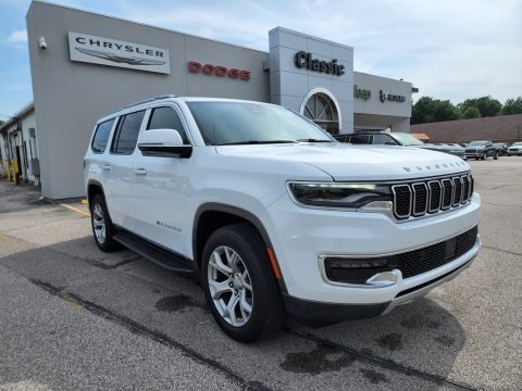 Bright White Jeep Wagoneer Series II 4x4.  Click to enlarge.