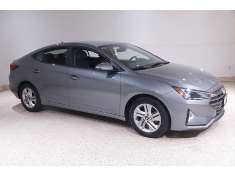 Galactic Gray Hyundai Elantra SEL.  Click to enlarge.