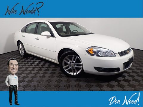 White Chevrolet Impala LTZ.  Click to enlarge.