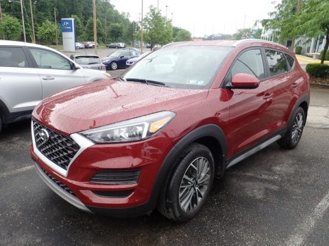 Gemstone Red Hyundai Tucson SEL AWD.  Click to enlarge.