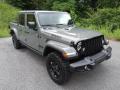 Front 3/4 View of 2022 Jeep Gladiator Willys 4x4 #4