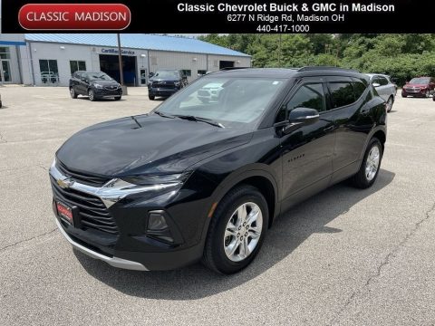 Black Chevrolet Blazer 3.6L Cloth.  Click to enlarge.