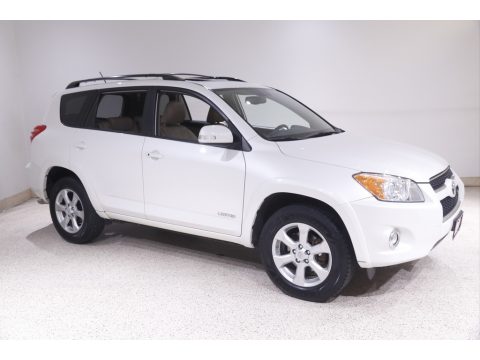 Blizzard White Pearl Toyota RAV4 Limited V6 4WD. Click to enlarge. Blizzard White Pearl Toyota RAV4 Limited V6 4WD. Click to enlarge.
