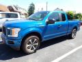 Front 3/4 View of 2019 Ford F150 STX SuperCab 4x4 #1