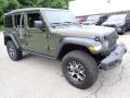 Front 3/4 View of 2022 Jeep Wrangler Unlimited Rubicon 4x4 #8