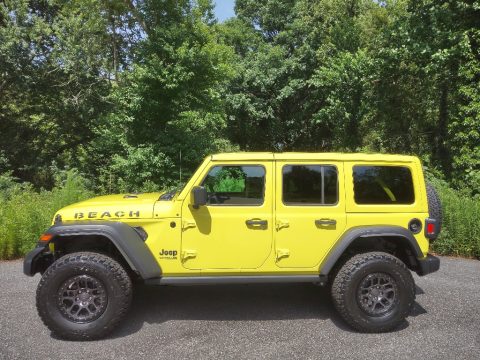 High Velocity Jeep Wrangler Unlimited Beach Edition 4x4.  Click to enlarge.