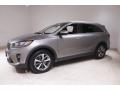Front 3/4 View of 2019 Kia Sorento EX V6 AWD #3