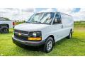 Front 3/4 View of 2016 Chevrolet Express 3500 Cargo WT #8