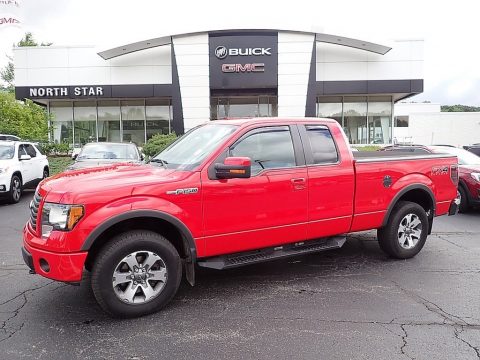 Race Red Ford F150 FX4 SuperCab 4x4.  Click to enlarge.