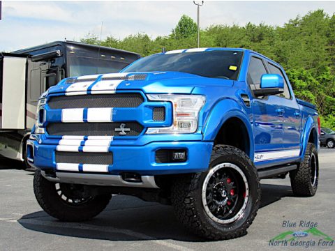 Velocity Blue Ford F150 Shelby Cobra Edition SuperCrew 4x4.  Click to enlarge.