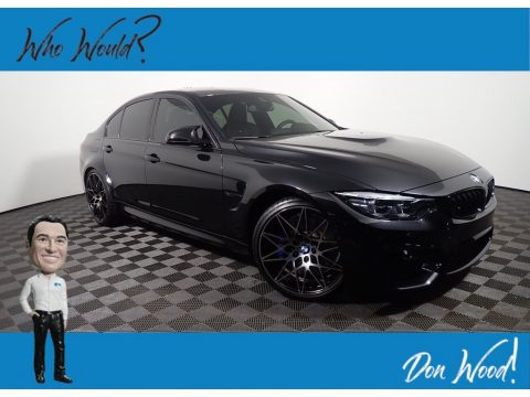 Black Sapphire Metallic BMW M3 Sedan.  Click to enlarge.