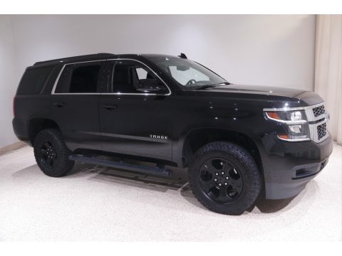 Black Chevrolet Tahoe LS 4WD.  Click to enlarge.