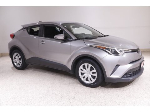 Silver Knockout Metallic Toyota C-HR LE.  Click to enlarge.