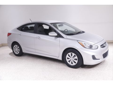 Ironman Silver Hyundai Accent GLS.  Click to enlarge.