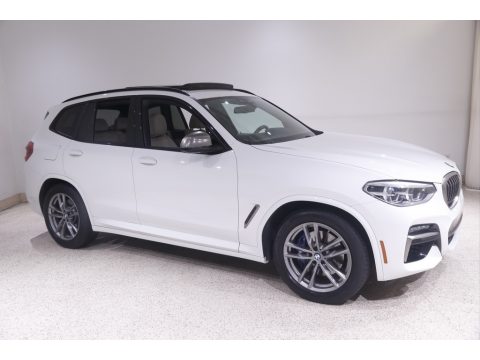 Alpine White BMW X3 M40i.  Click to enlarge.