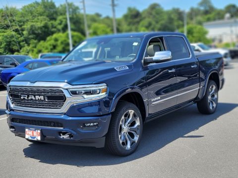 Blue Shade Pearl Ram 1500 Limited Crew Cab 4x4.  Click to enlarge.