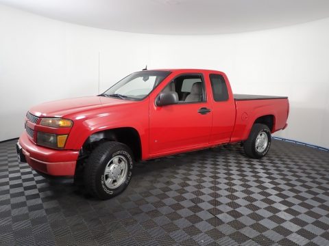 Victory Red Chevrolet Colorado LS Extended Cab 4x4.  Click to enlarge.