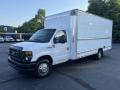 Front 3/4 View of 2017 Ford E Series Cutaway E350 Cutaway Commercial Moving Truck #1