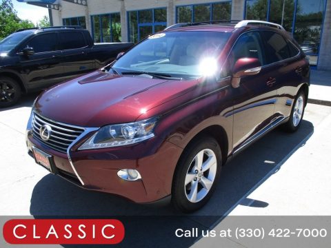 Claret Mica Lexus RX 350 AWD.  Click to enlarge.