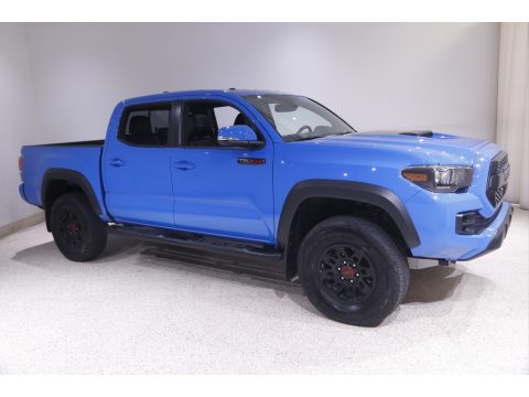 Voodoo Blue Toyota Tacoma TRD Pro Double Cab 4x4.  Click to enlarge.