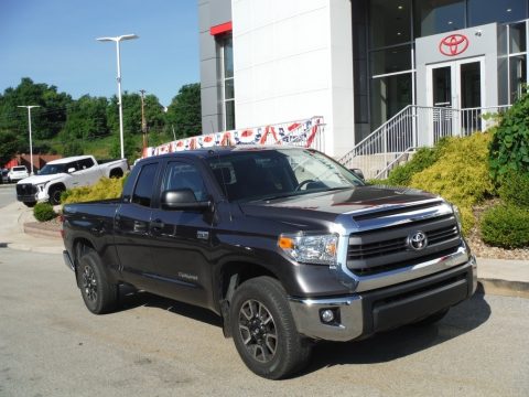 Magnetic Gray Metallic Toyota Tundra SR5 TRD Crewmax 4x4.  Click to enlarge.