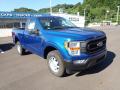 Front 3/4 View of 2022 Ford F150 XL Regular Cab 4x4 #2