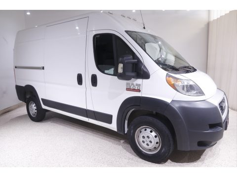 Bright White Ram ProMaster 1500 High Roof Cargo Van.  Click to enlarge.