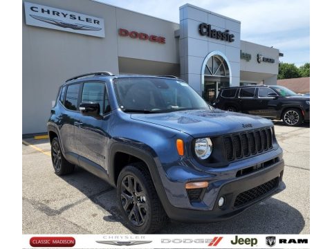 Slate Blue Pearl Jeep Renegade Altitude 4x4.  Click to enlarge.