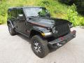 Front 3/4 View of 2022 Jeep Wrangler Unlimited Rubicon 4x4 #4