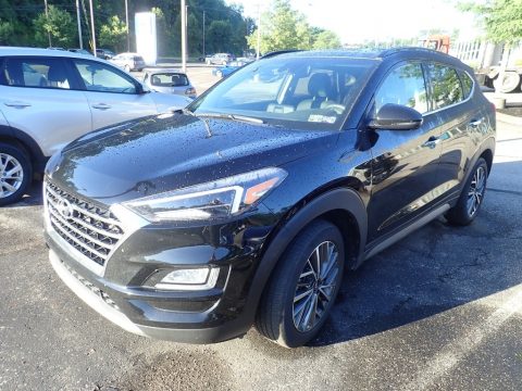 Black Noir Pearl Hyundai Tucson Ulitimate AWD.  Click to enlarge.