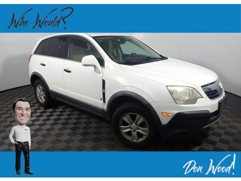 Polar White Saturn VUE XE.  Click to enlarge.
