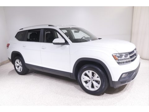 Pure White Volkswagen Atlas SE 4Motion.  Click to enlarge.