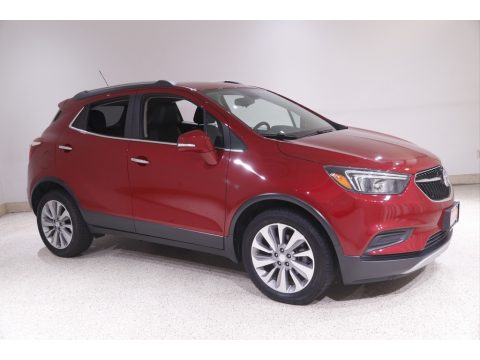 Winterberry Red Metallic Buick Encore Preferred.  Click to enlarge.