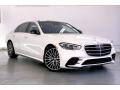 Front 3/4 View of 2022 Mercedes-Benz S 580 4Matic Sedan #12