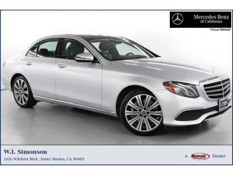 Iridium Silver Metallic Mercedes-Benz E 300 Sedan.  Click to enlarge.