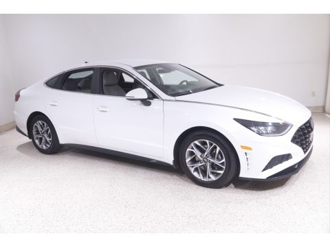 Quartz White Hyundai Sonata SEL.  Click to enlarge.