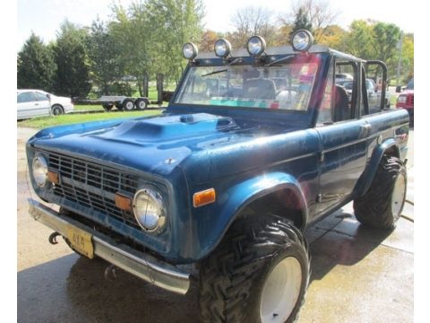 Blue Ford Bronco Sport Wagon.  Click to enlarge.