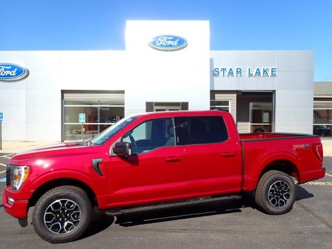 Rapid Red Metallic Tinted Ford F150 XLT SuperCrew 4x4.  Click to enlarge.
