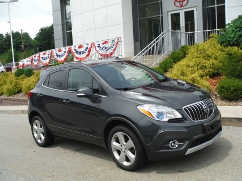 Graphite Gray Metallic Buick Encore Convenience AWD.  Click to enlarge.