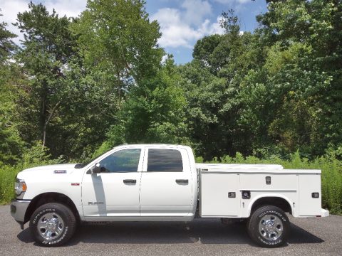 Bright White Ram 2500 Tradesman Crew Cab Chassis 4x4.  Click to enlarge.