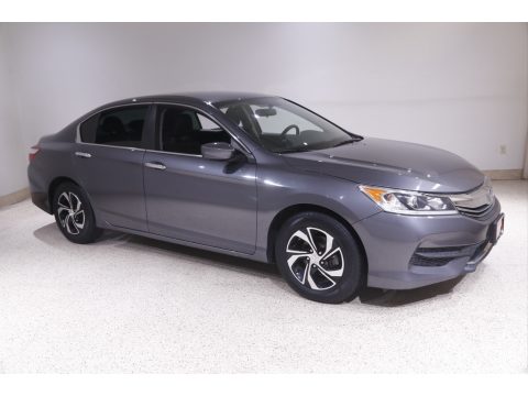 Modern Steel Metallic Honda Accord LX Sedan.  Click to enlarge.