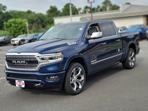 Blue Shade Pearl Ram 1500 Limited Crew Cab 4x4.  Click to enlarge.