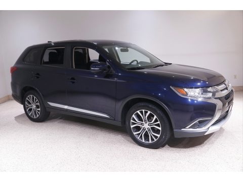 Cosmic Blue Metallic Mitsubishi Outlander SE S-AWC.  Click to enlarge.