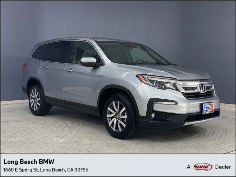 Lunar Silver Metallic Honda Pilot EX-L AWD.  Click to enlarge.