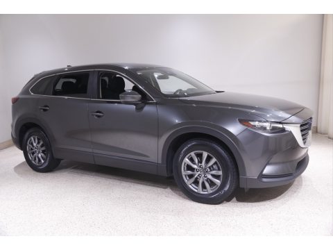 Machine Gray Metallic Mazda CX-9 Sport AWD.  Click to enlarge.