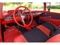  1957 Chevrolet Bel Air Red/Black Interior #3