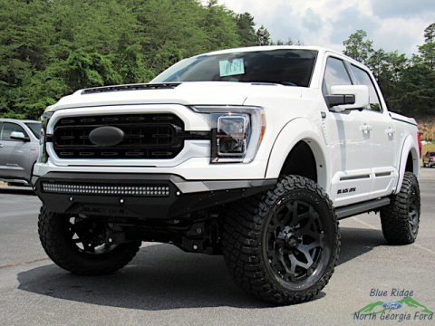 Oxford White Ford F150 Tuscany Black Ops Lariat SuperCrew 4x4.  Click to enlarge.
